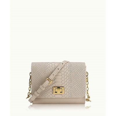 GiGi New York Beige Catie Crossbody Bag