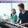 61 Key Beginner Electric Piano Keyboard Set with Microphone, Headphones, Stand, Stool & Bag, Beginner Keyboard Perfect Portable Gift for Birthdays - 3 of 4
