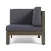 Infurnic Patio Seating Sets Modern Outdoor Furniture Set Featuring Unique Design,Perfect for Gardens, Living Spaces, Gray, 60.5"*30.25"*26.5" - 4 of 4
