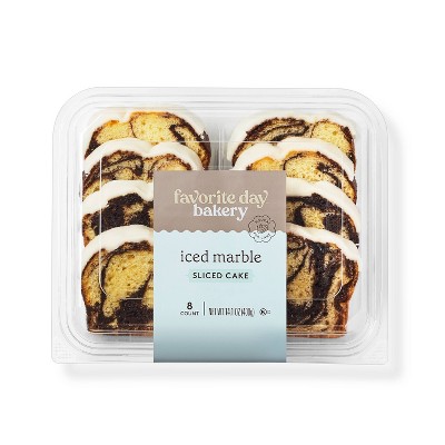 Iced Marble Sliced Loaf Cake - 14.1oz - Favorite Day™