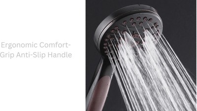 High Pressure Oil Rubbed Bronze Multi-Head Handheld Shower