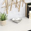 Cheung's Isano Silver Cast Iron Catchall Dish Heart - 2 of 4