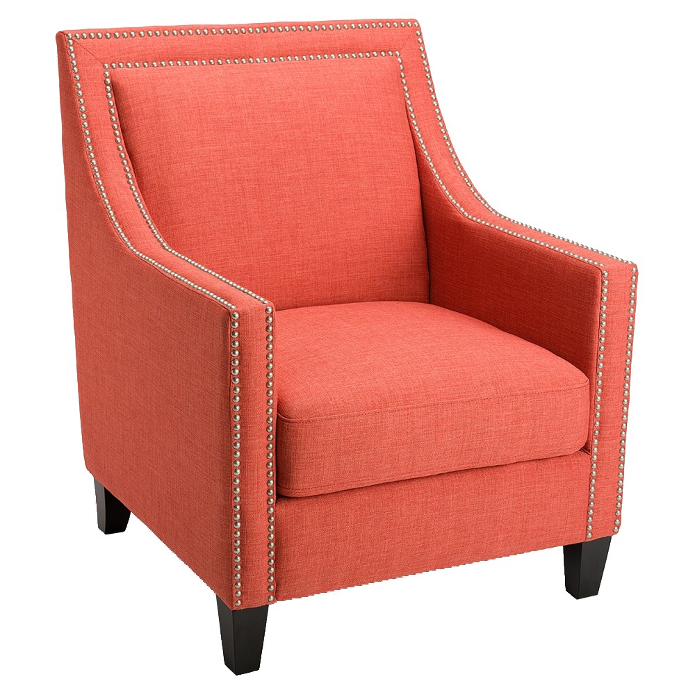 Edwin Arm Chair Coral - HomePop was $379.99 now $284.99 (25.0% off)
