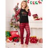 Coolmee Womens Christmas Matching Sets Christmas Christmas Elf Holiday Xmas Set - 2 of 4