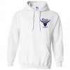 Mens Coors Rodeo Front and Back Logo White Sweatshirt Hoodie - 2 of 4