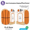Big Dot of Happiness Basketball Photo Holder Centerpieces, 4x6 Picture Display Box, Sports Table Decoration for Kids Birthday Decor, 8 Count - 3 of 4