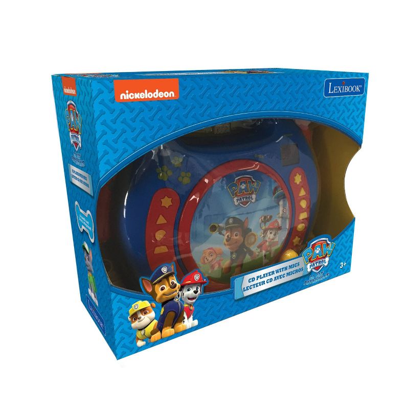 PAW Patrol Portable CD Player with 2 Sing Along Microphones, 2 of 4