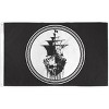 Maison 3'x5' Black Sea Pirate Double-stitched Poly Flag Perfect For Kids Birthday Party Decoration & Halloween - 2 of 4