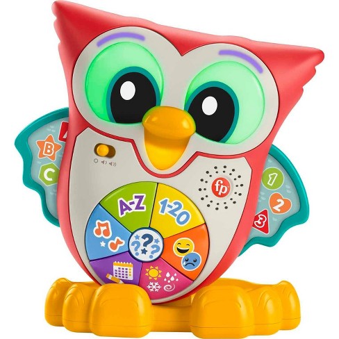 Fisher-Price Linkimals Light-Up & Learn Owl Interactive Musical Learning  Toy for Toddlers