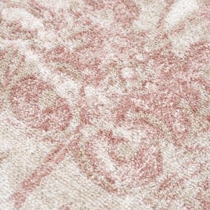 Hauteloom Snead Pink Floral Rug - 1 of 4