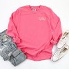 Simply Sage Market Embroidered Palm Springs Stars Garment Dyed Long Sleeve - 3 of 4