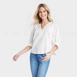 Women's Long Sleeve Pullover Blouse - Universal Thread™