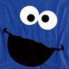 Sesame Street Cookie Monster Face Kids T Shirt For Toddlers, Royal Blue - 3 of 4
