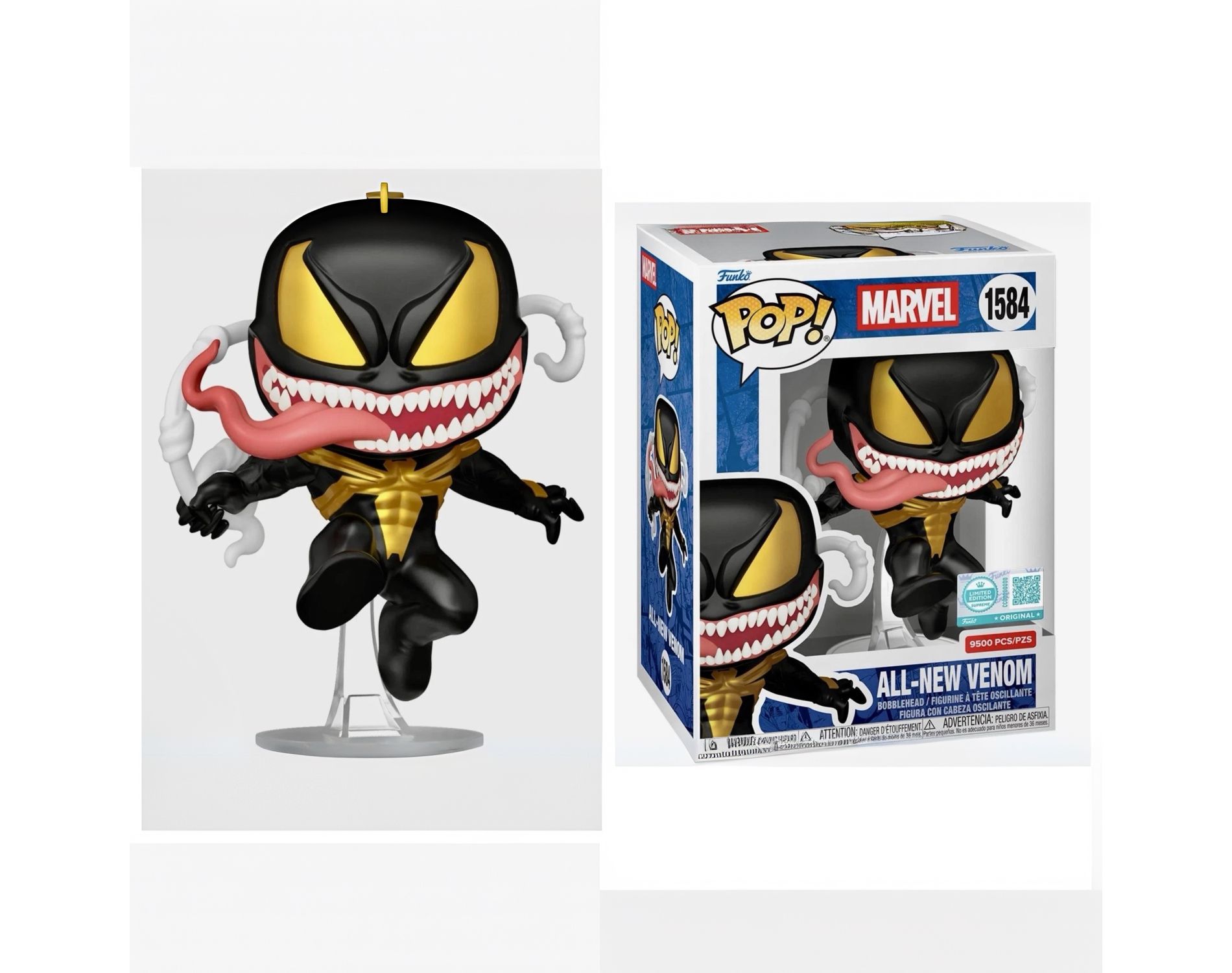 Funko Pop! Marvel: All-New Venom Gold #1584