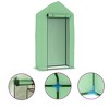 vidaXL Greenhouse Green PE mesh fabric Small Durable Greenhouse - 2 of 4
