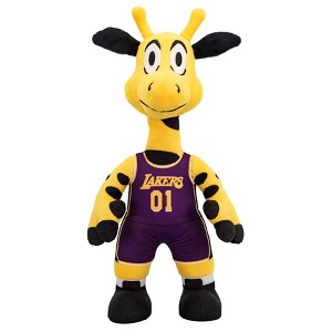 Bleacher Creatures Los Angeles Lakers Giraffe 10" Mascot Plush Figure - 1 of 4