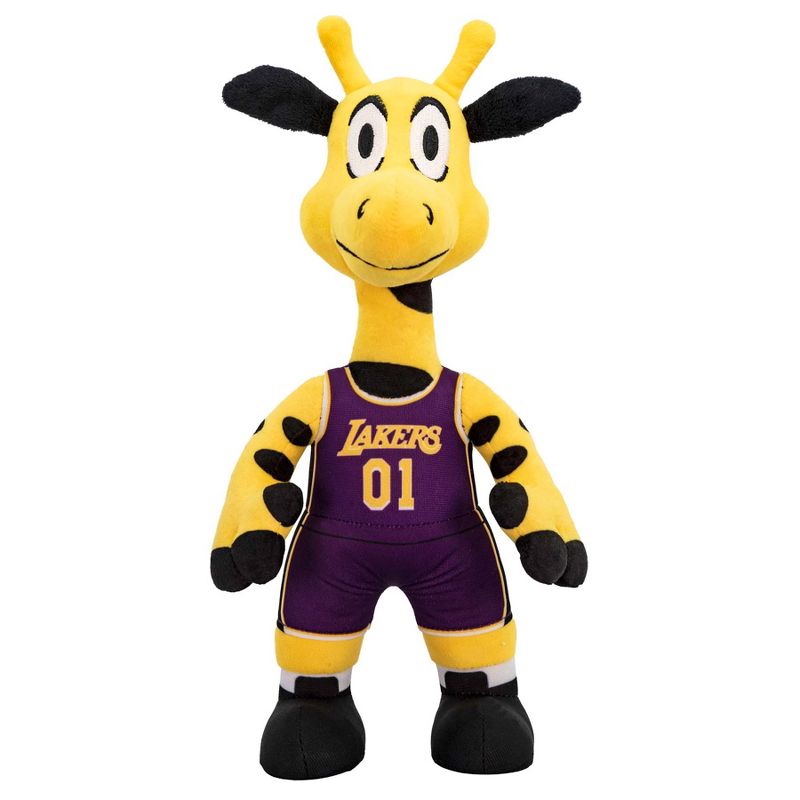 Bleacher Creatures Los Angeles Lakers Giraffe 10" Mascot Plush Figure, 1 of 6