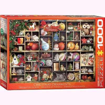 Eurographics Inc. Christmas Ornaments 1000 Piece Jigsaw Puzzle