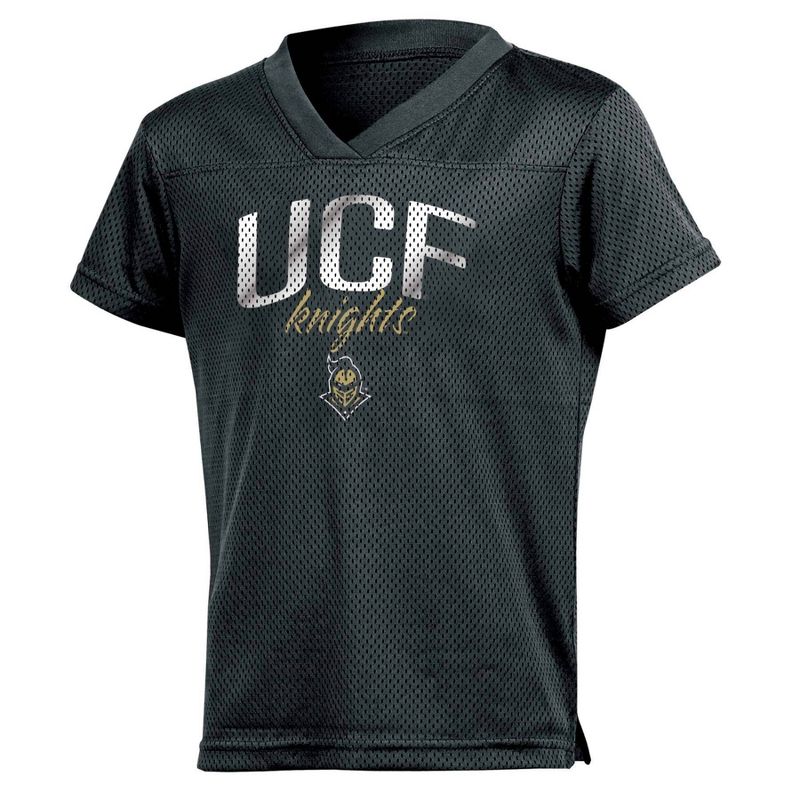NCAA UCF Knights Girls&#39; Mesh T-Shirt Jersey, 1 of 4