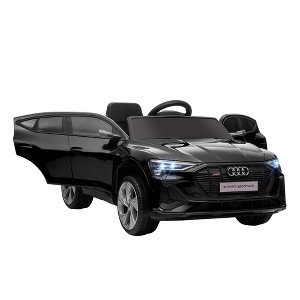 Aosom 12V Kids Electric Ride On Audi Sports Car, Battery Powered Toy w/ Parent Remote Control, Lights, Music, and Horn, for 3-5 Years Old - 1 of 4