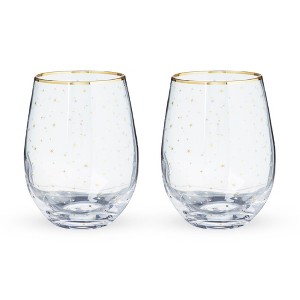 Twine Starlight Stemless Glasses, Set of 2 - 1 of 4