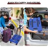 Acoinel 500LB Folding Hand Truck Portable Dolly with 6 Wheels for Moving - 4 of 4