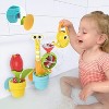 Garden Adventure Bath Toy Set with Snail and Flower, Mold-Free Watering Can for Toddlers - 2 of 4