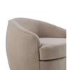 32.28'' Performance Fabric 360° Swivel Chair with High-Density Foam Cushion and Modern Design for Living Room - 3 of 4