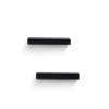 SEVOBAL Decorative Bookshelf Floating Shelves Wall Wood Decor Storage Shelves Wall Mounted Shelf Storage Hanging Shelf, Black, 18.11"*1.57"*5.91" - 3 of 4