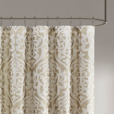 LunaLulinlk Jacquard Shower Curtain