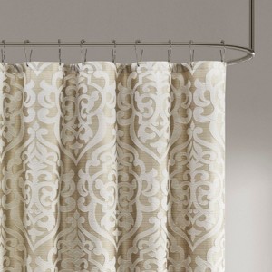 LunaLulinlk Jacquard Shower Curtain - 1 of 4