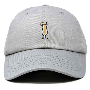 Dalix Pina Colada Embroidered Cap Cotton Baseball Cute Cool Dad Hat Womens - 1 of 4