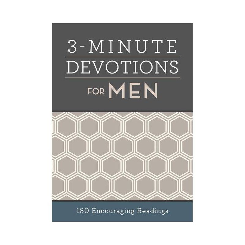 3-Minute Devotions for Men - by  Compiled by Barbour Staff (Paperback), 1 of 2