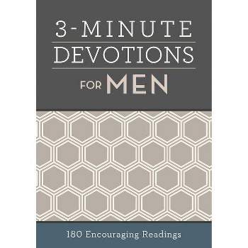 3-Minute Devotions for Men - by  Compiled by Barbour Staff (Paperback)