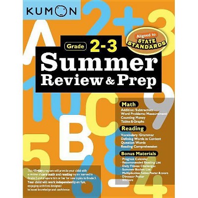 Summer Review and Prep 2-3 - (Paperback)