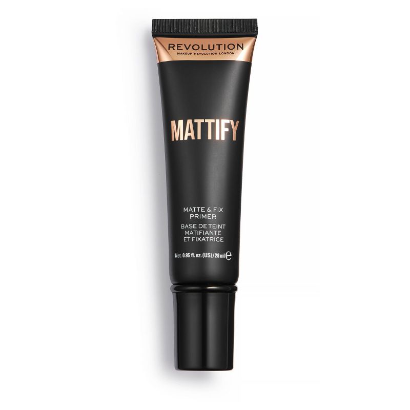 Makeup Revolution Matte &#38; Fix Mattify Primer - 0.5 fl oz, 1 of 5