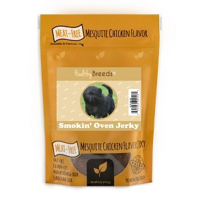 Healthy Breeds Smokin' Oven Meat-Free Mesquite Chicken Flavor Jerky Dog Treats 4 oz - 1 of 1