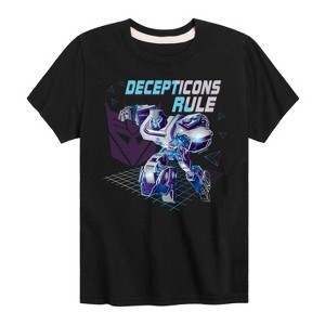 Boys' - Transformers - Decepticons Rule Short Sleeve Graphic T-Shirt - 1 of 4