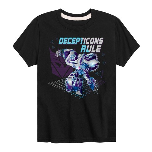 Boys' - Transformers - Decepticons Rule Short Sleeve Graphic T-Shirt - image 1 of 4