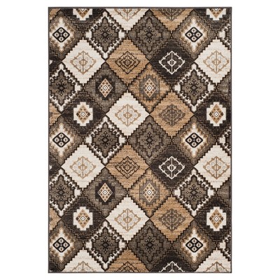 Vintage Rug - Black/Ivory - (4'x5'7") - Safavieh