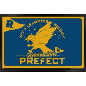 Trends International The Wizarding World: Harry Potter - Ravenclaw Clubhouse Crest Framed Wall Poster Prints - 1 of 4