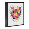 Stupell Industries Strength In Unity Handprint Heart, 12" x 12" - 3 of 4
