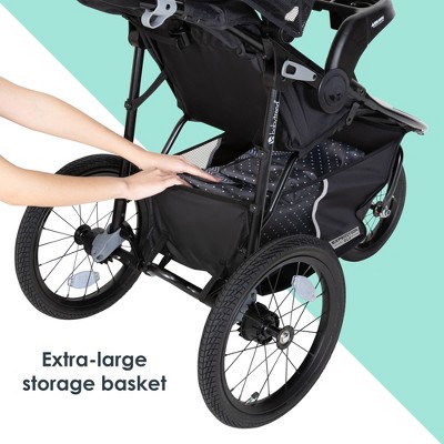 Baby Trend Expedition DLX Jogger Travel System with EZ-Lift Plus Infant Car Seat - Madrid Tan_8