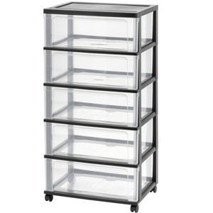 IRIS USA Plastic Storage Drawers Container Organizer for Clothes - 1 of 4