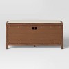 Warwick Storage Entryway Bench with Woven Doors Brown - Threshold™ - 4 of 4