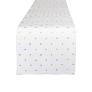 Design Imports Reversible Polka Dot Table Runner - 1 of 4