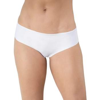 Leonisa Super Soft Lace Low-rise Cheeky Panty - White M : Target