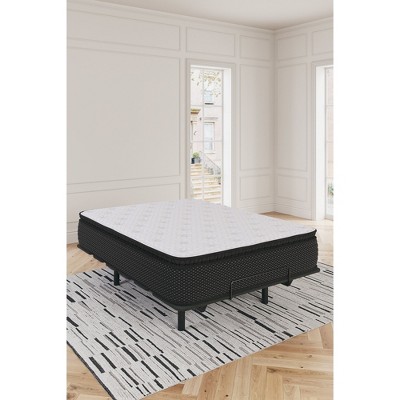 Full Size White Pillowtop Innerspring Mattress
