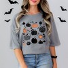 Simply Sage Market Women's Halloween Pumpkins Short Sleeve Garment Dyed Tee - 2 of 4
