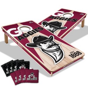 NCAA New Mexico State Aggies 2'x4' Wood Toss Game Set - 1 of 4